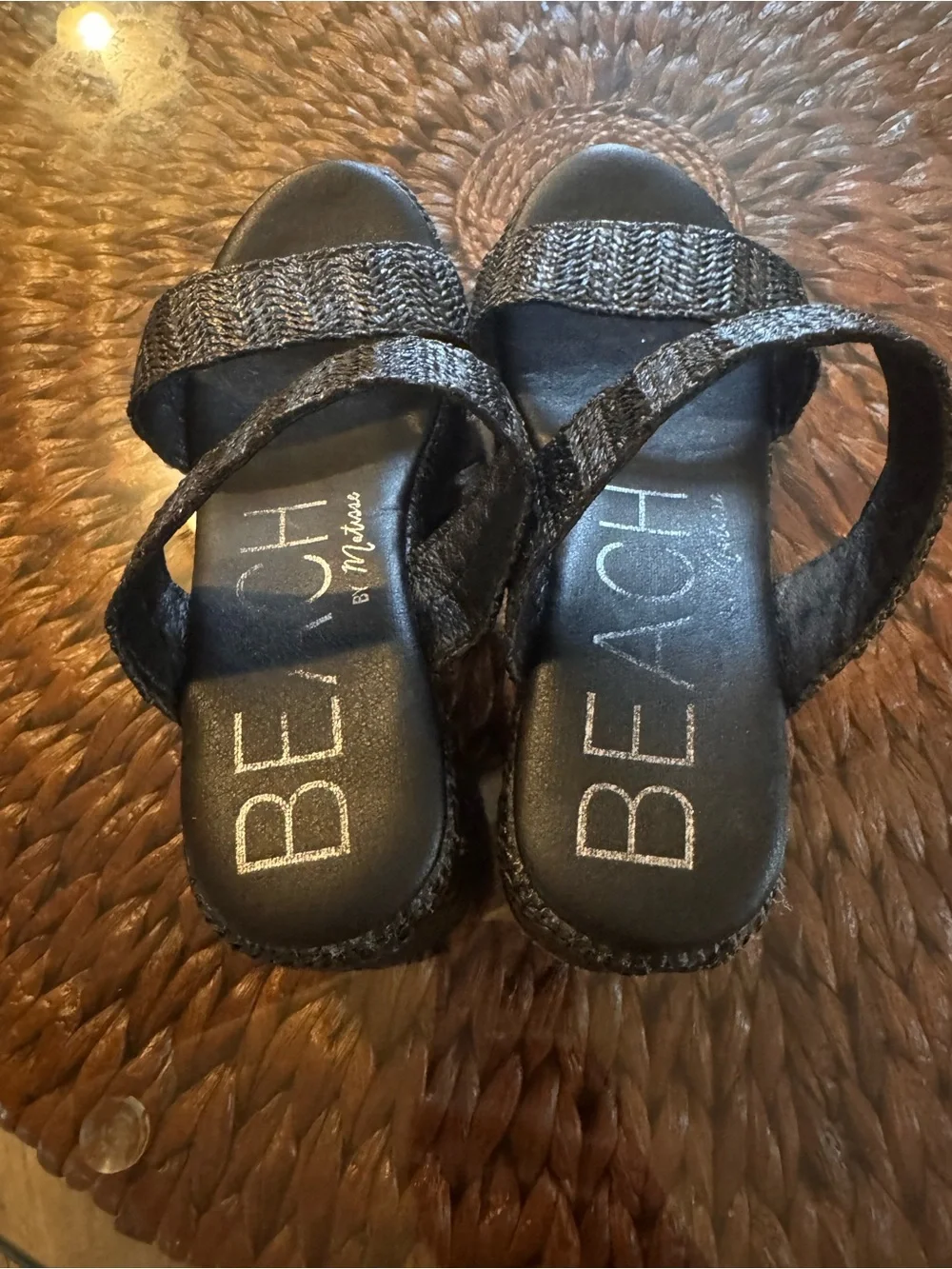 Beach By Matisse black woven